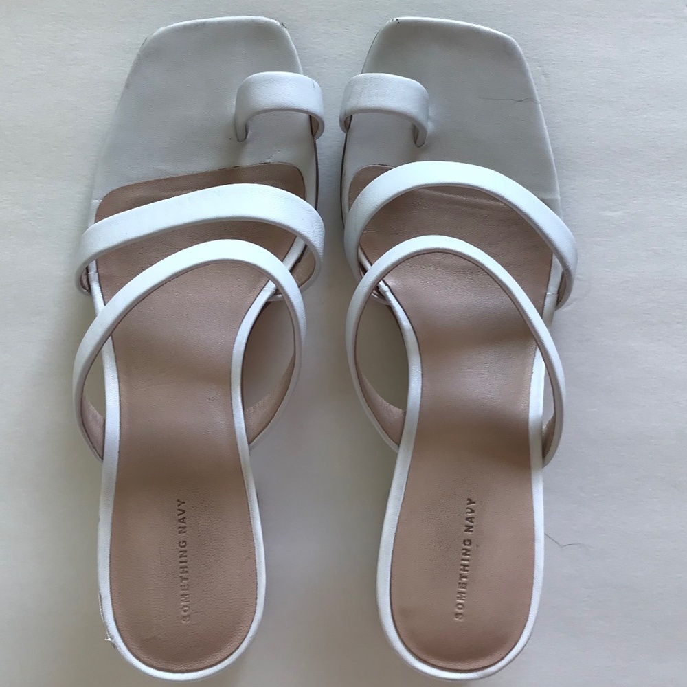 Something Navy Slide Sandals